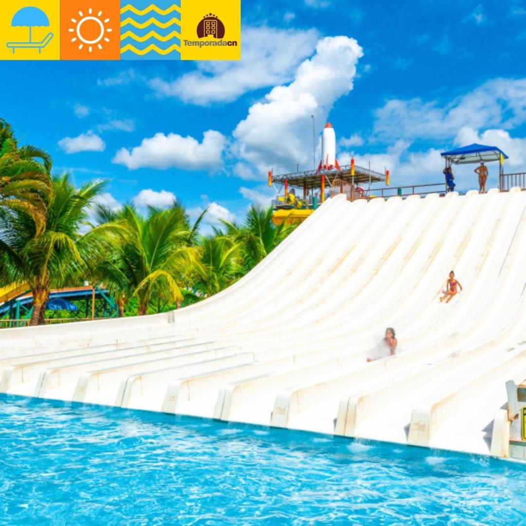 Апарт отель Piazza Com Acesso Ao Acqua Park - Gustavo Калдас-Новас Экстерьер фото