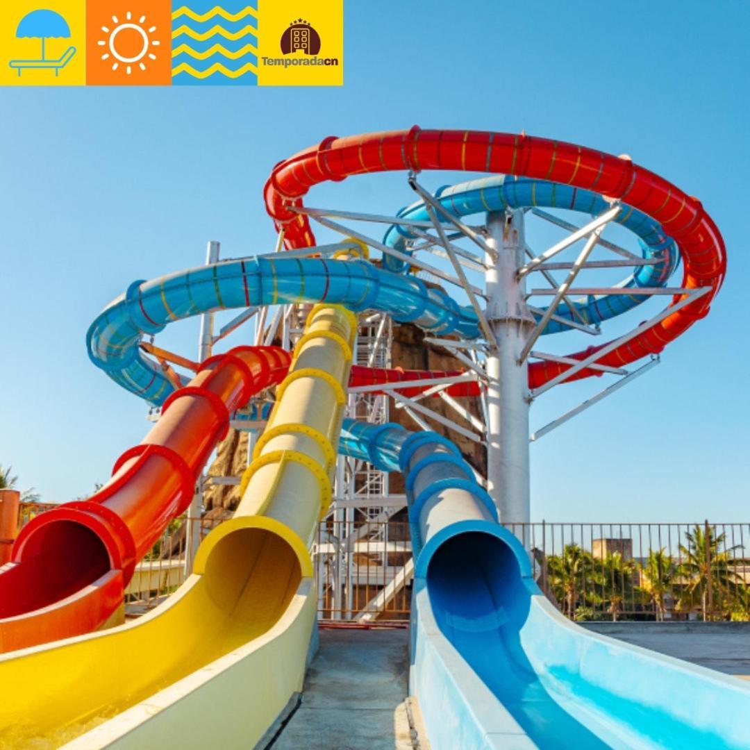 Апарт отель Piazza Com Acesso Ao Acqua Park - Gustavo Калдас-Новас Экстерьер фото
